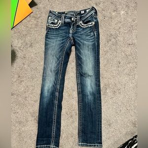 Miss Me jeans size 8 girls